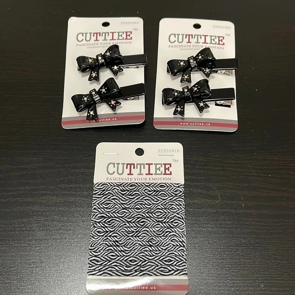 CUTTIEE Elegant Silver Fashion Jewelry Elastics Makeup Pouch Bundle - Picture 3 of 12